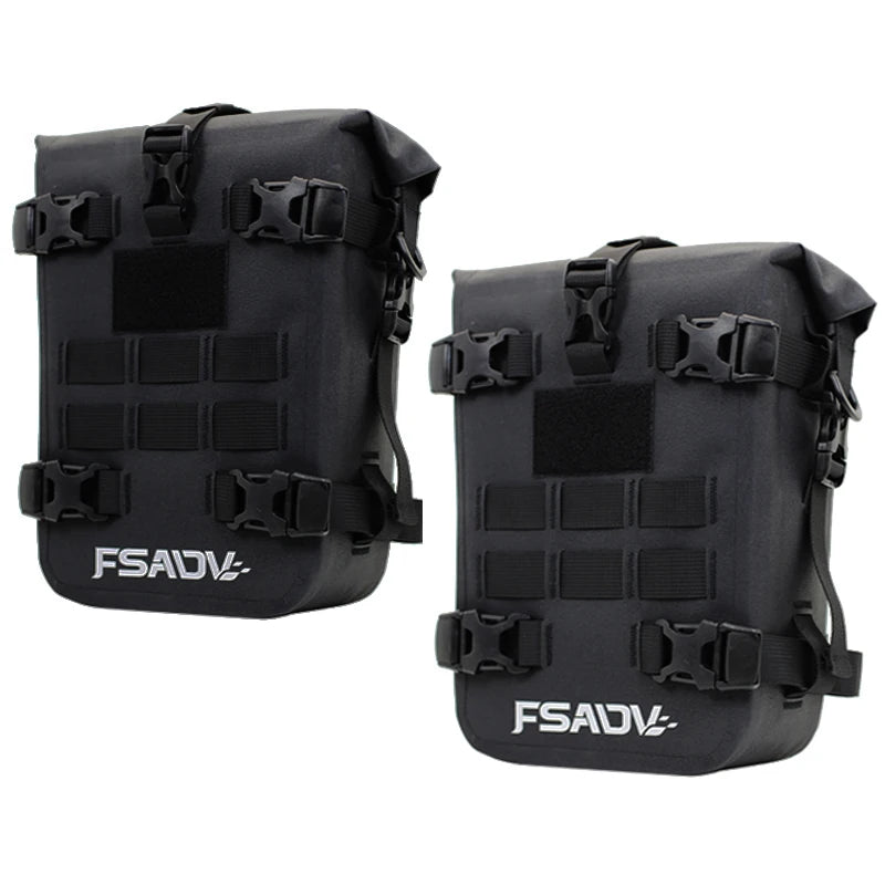 Universal 8L waterproof motorcycle tool frame bag