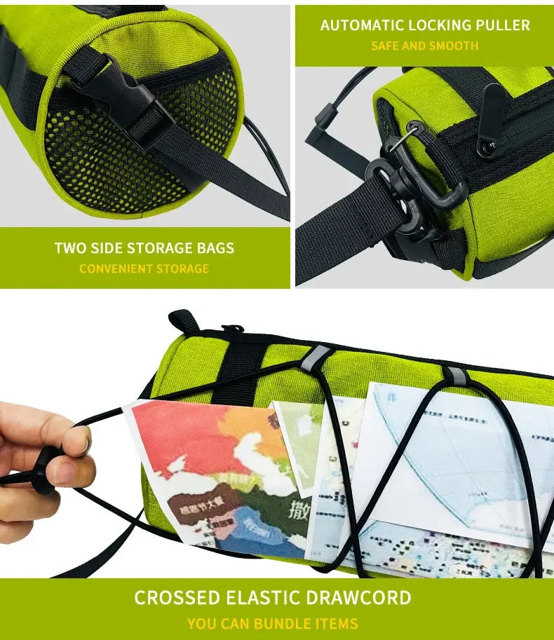 Waterproof Bike Handlebar Bag Front Storage