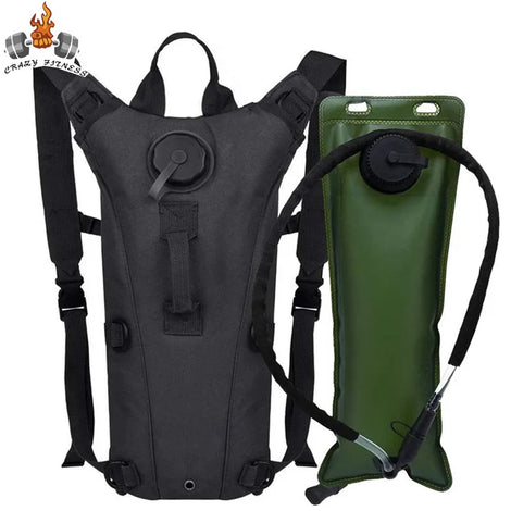 Tactical Hydration Backpack 3L Bladder Waterproof
