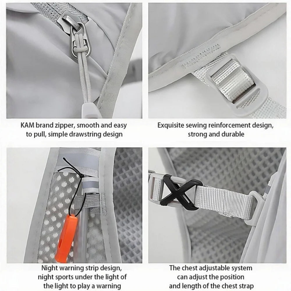 Adjustable Hydration Vest for Cycling & Running