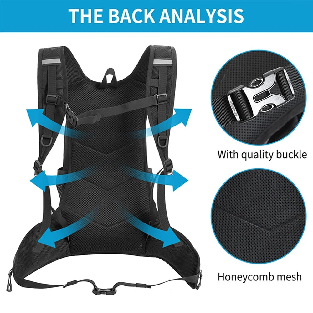 Hydration Backpack for Running Cycling Hiking Leakproof