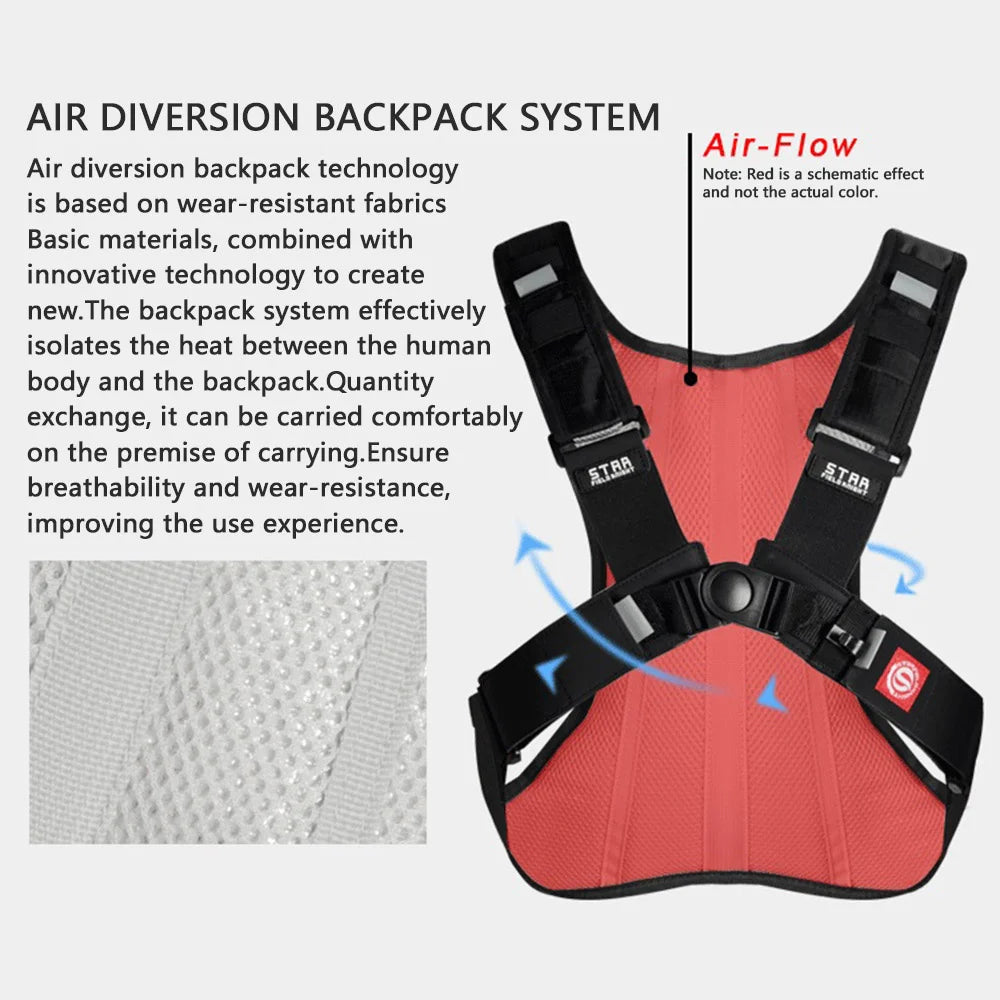 Hydration backpack 2L for cycling, motocross & hiking