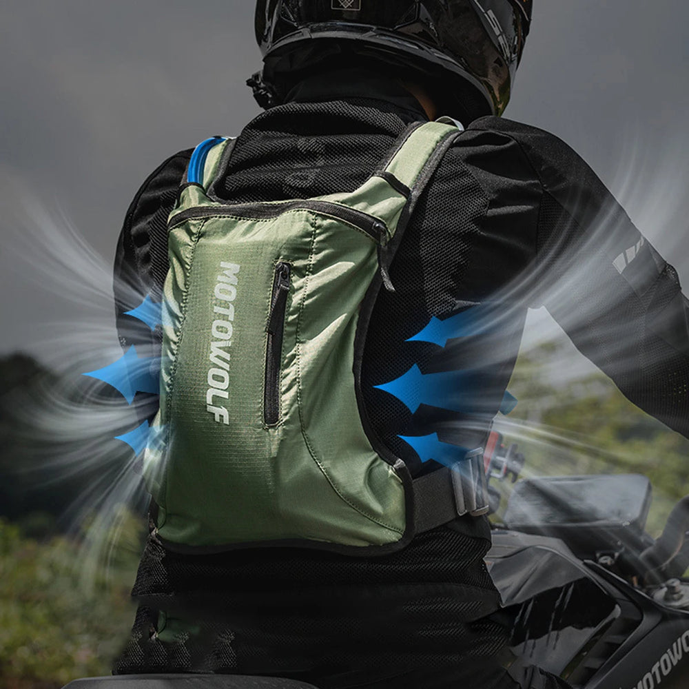 Motorcycle Hydration Backpack MTB Off-Road Riding