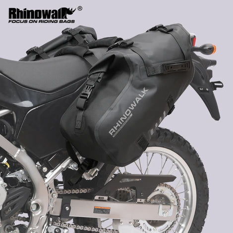 Rhinowalk waterproof motorcycle pannier bags 18–48L