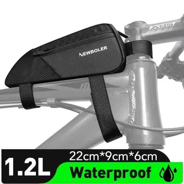 Waterproof Bike Frame Bag Top Tube Large Capacity