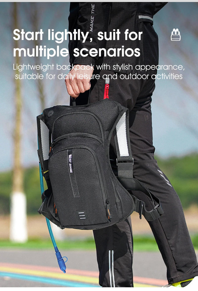 WEST BIKING 10L Ultralight Cycling Hydration Backpack
