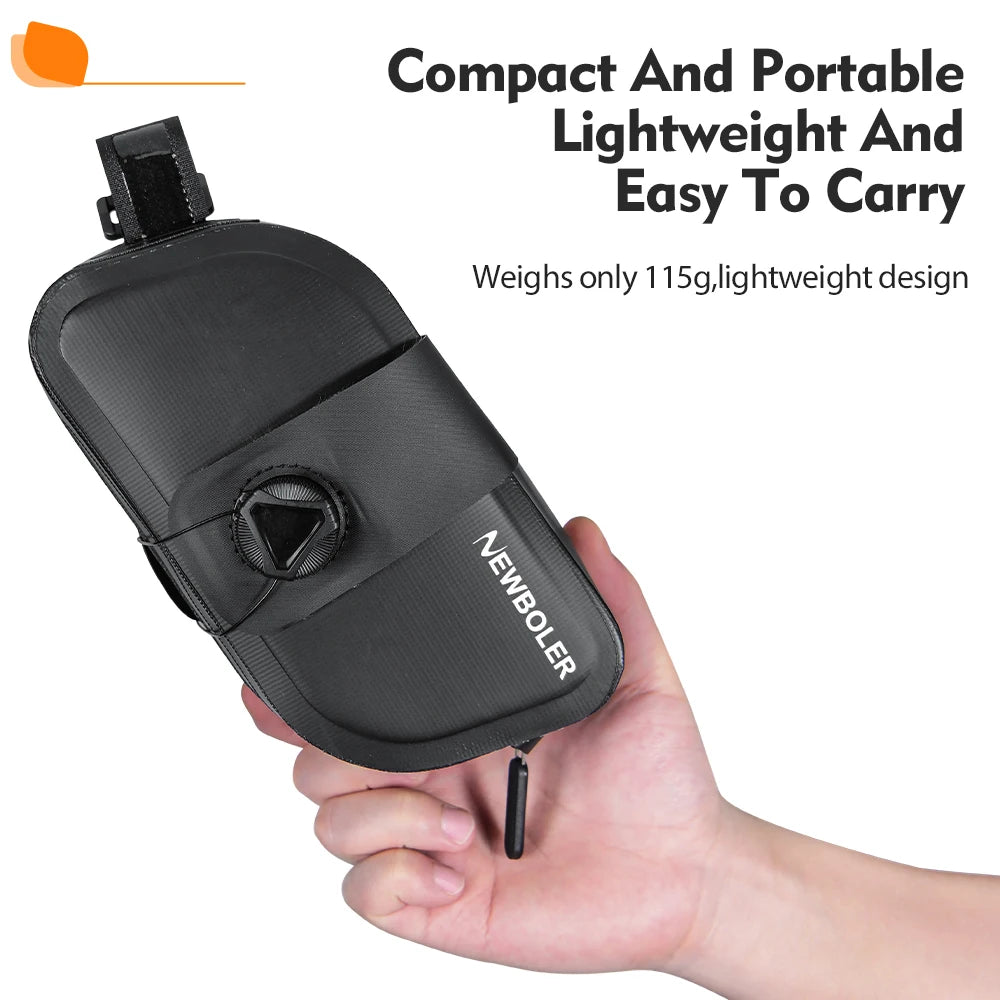 NEWBOLER Mini Bike Saddle Bag 1L Lightweight
