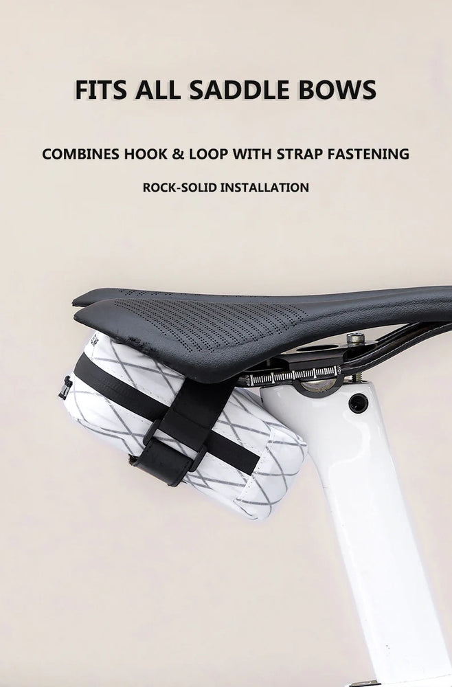 Waterproof Bicycle Saddle Bag Reflective Rear Storage
