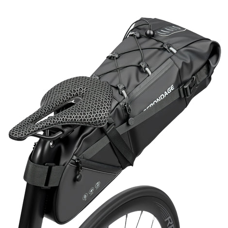 OFFBONDAGE 15L Foldable Rear Bike Saddle Bag
