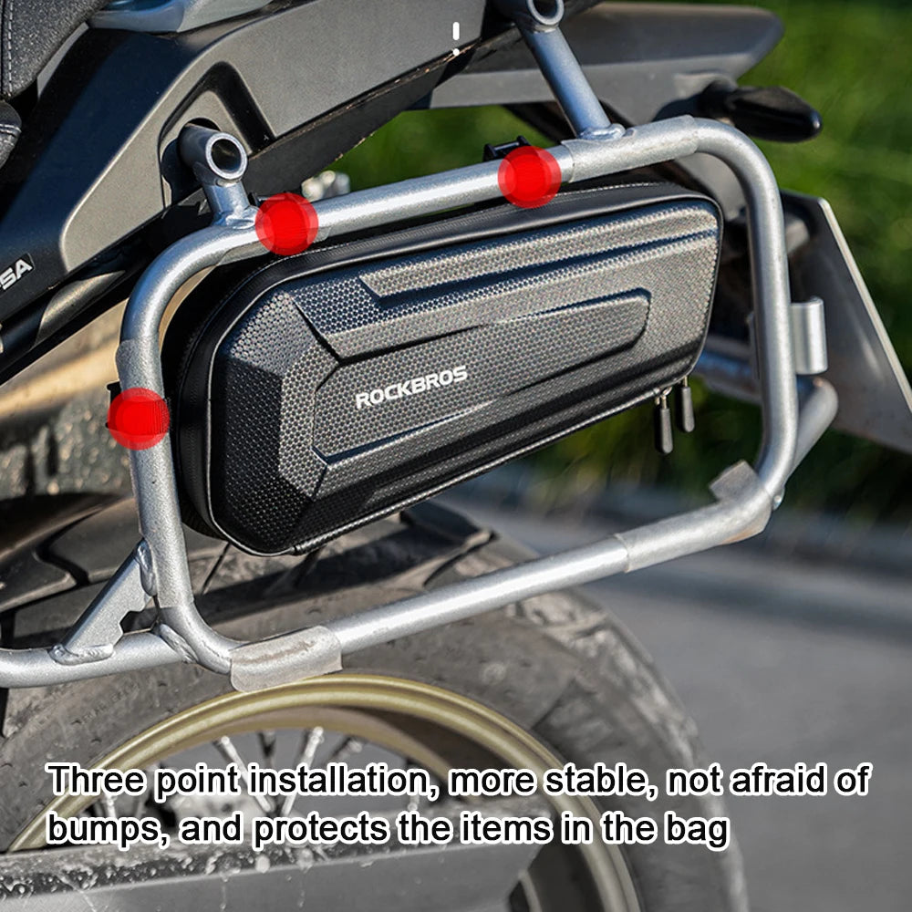 Large Capacity Motorcycle Triangle Engine Bag