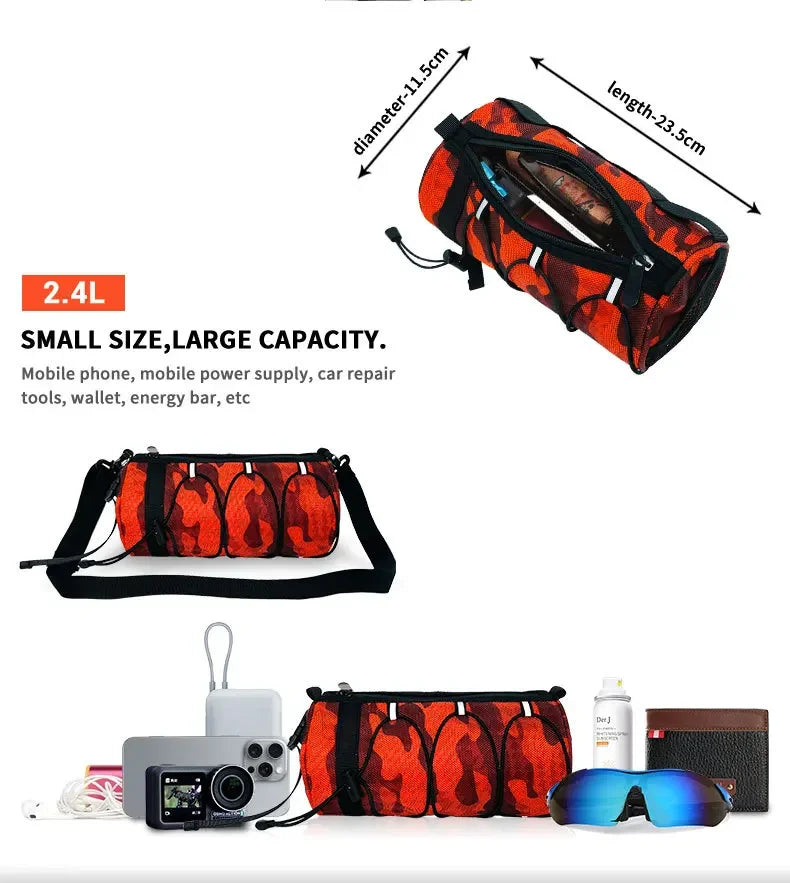 Waterproof Bike Handlebar Bag Front Storage