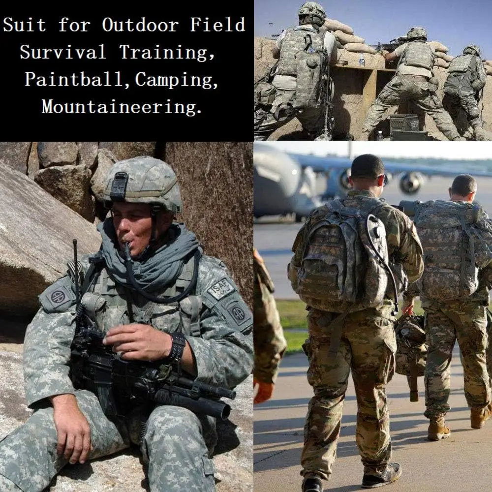 Tactical Hydration Backpack 3L Bladder Waterproof
