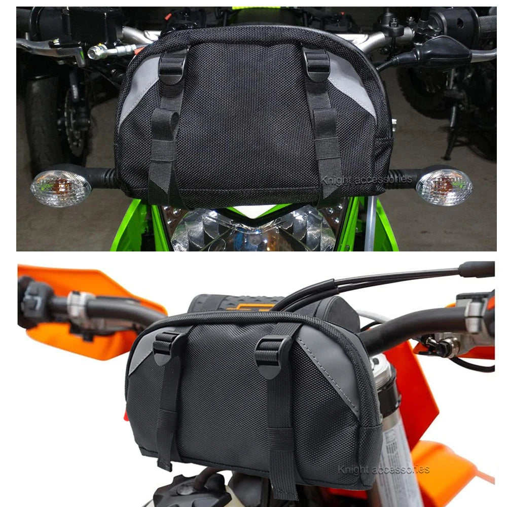 Motorcycle Handlebar Bag Multifunction Travel Storage