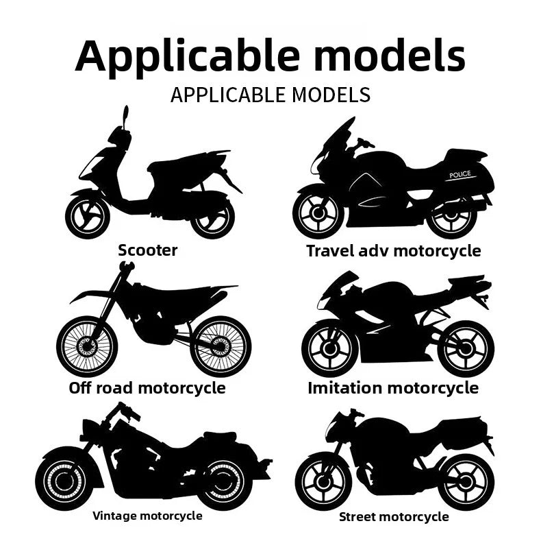 Motorcycle tail bag 19–80L, waterproof & expandable