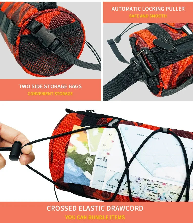 Waterproof Bike Handlebar Bag Front Storage