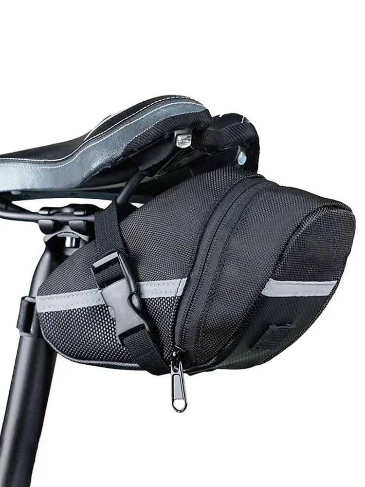 Waterproof Nylon Bike Saddle Bag Rear Tool Pouch