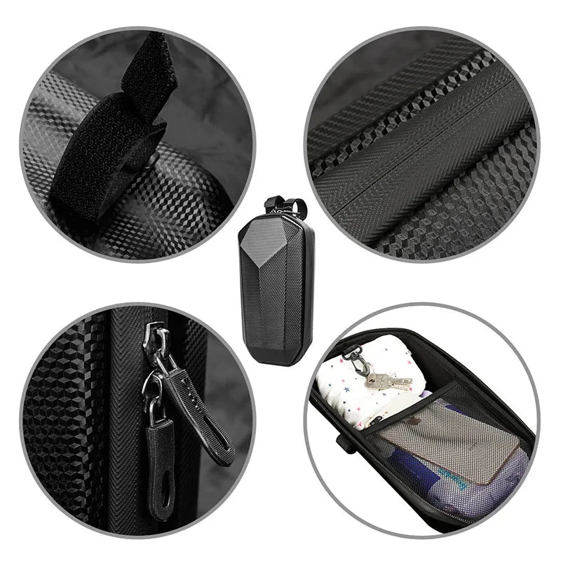 Hard Shell Bicycle Handlebar Front Storage Bag