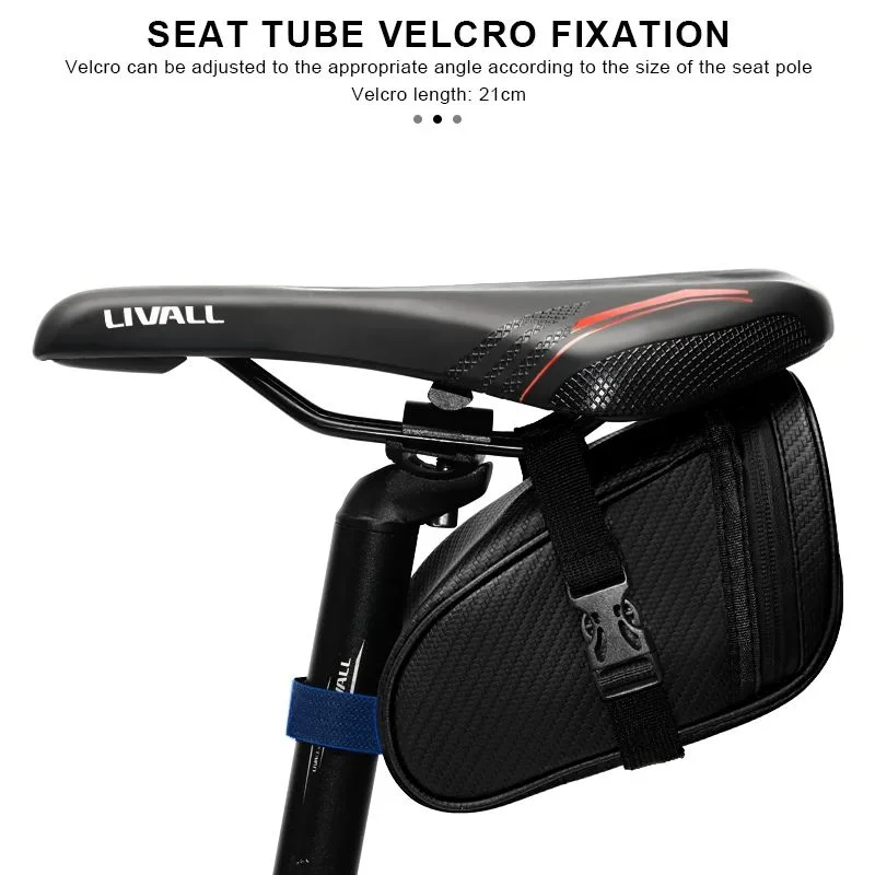 Bicycle Seat Tail Bag Waterproof Reflective Storage