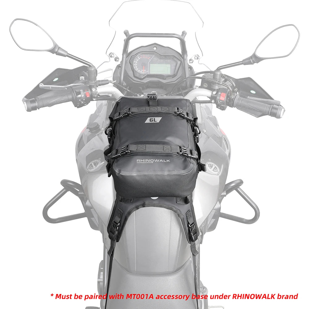 Waterproof 6L motorcycle bumper storage bag