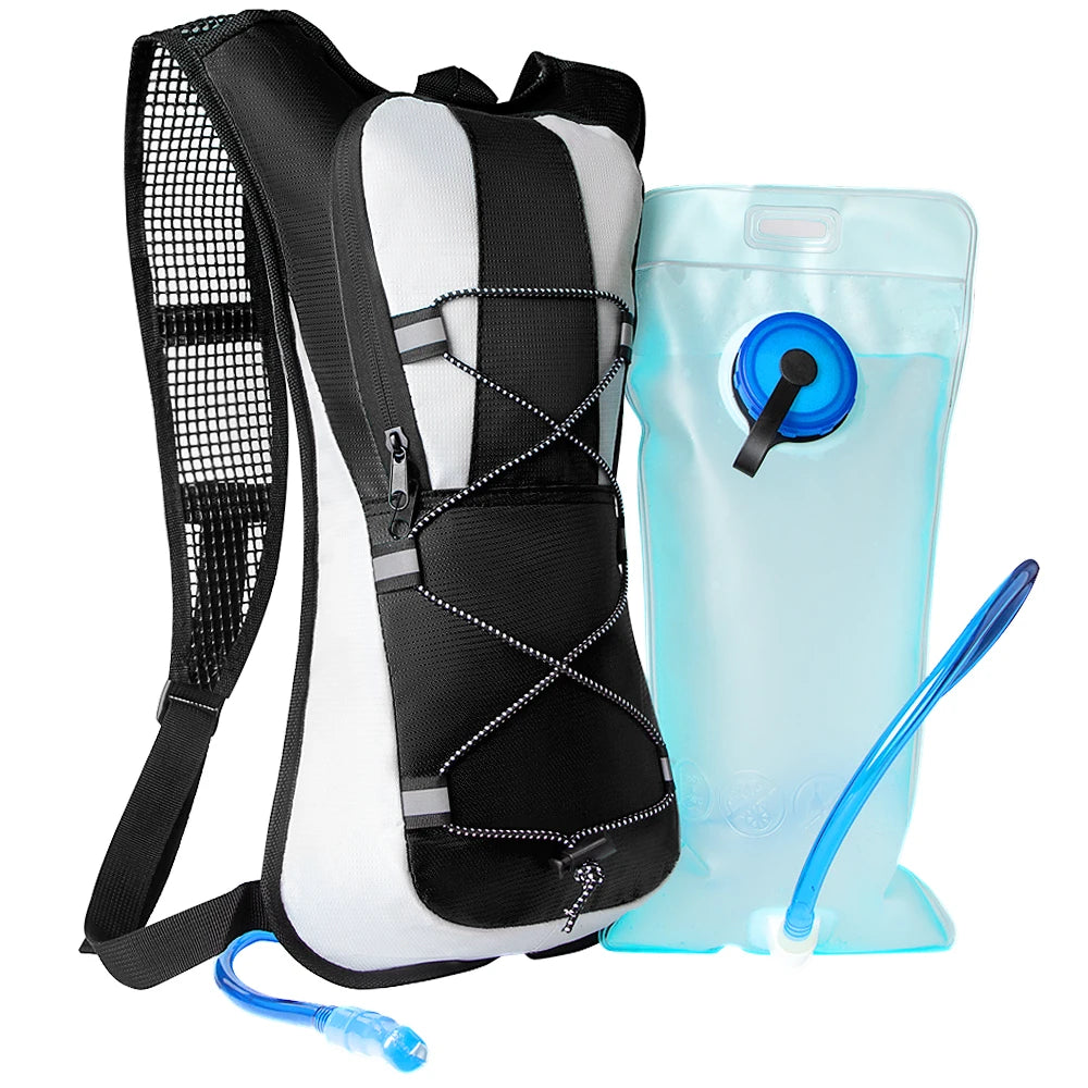 Hydration backpack 2L, lightweight for cycling & hiking