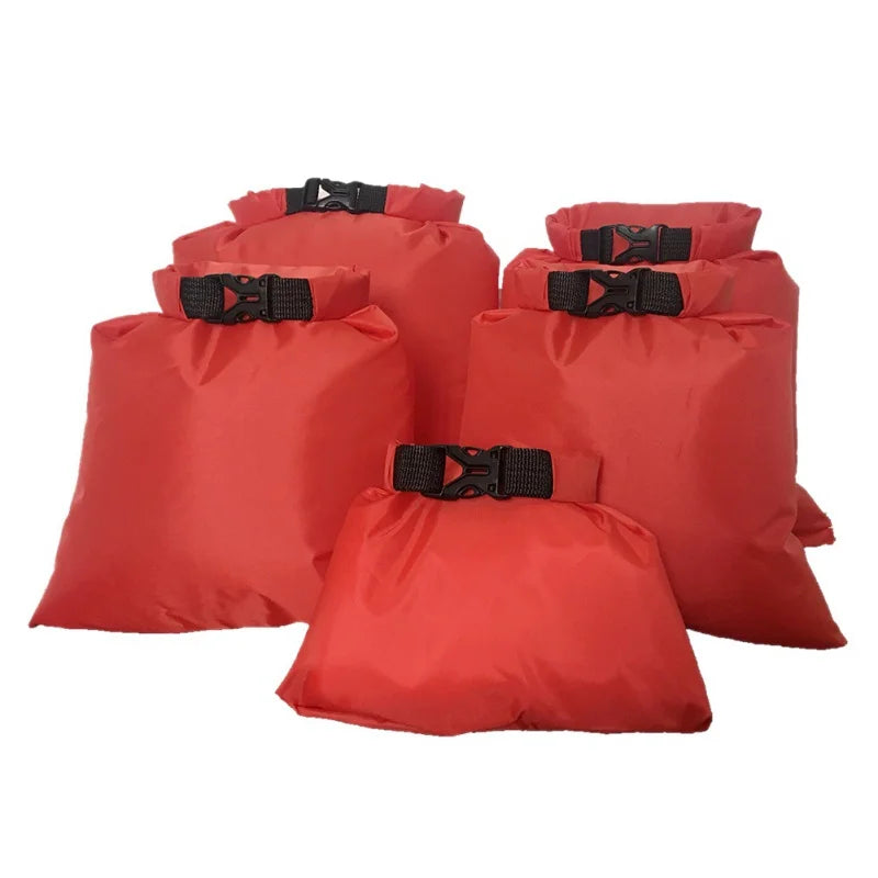5pcs Waterproof Dry Bags for Camping & Kayaking