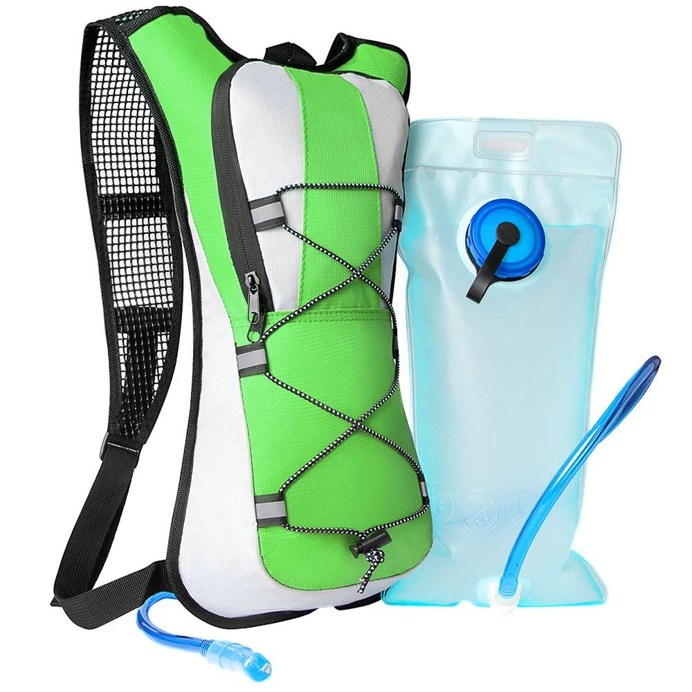 Hydration backpack 2L, lightweight for cycling & hiking
