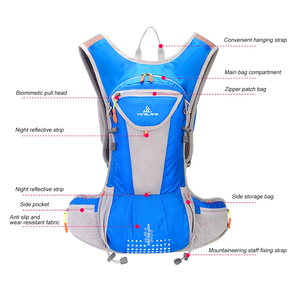 Hydration Backpack for Running Hiking Cycling